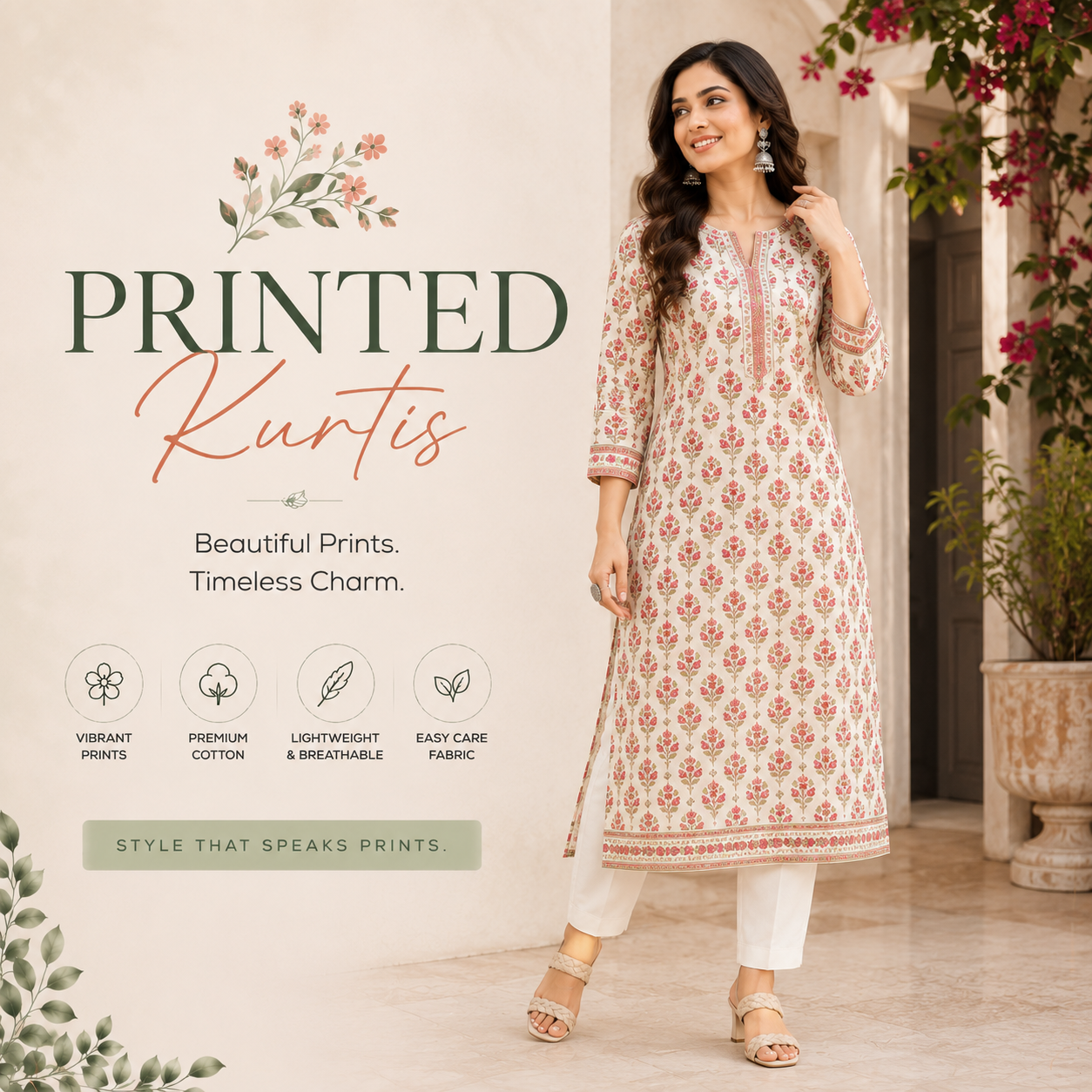 Printed Kurtis