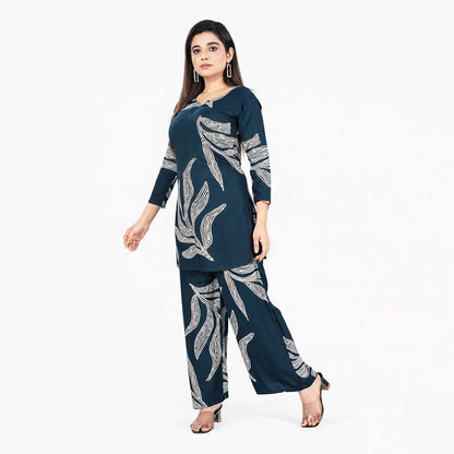 Women’s Rayon Printed Co-Ord Set