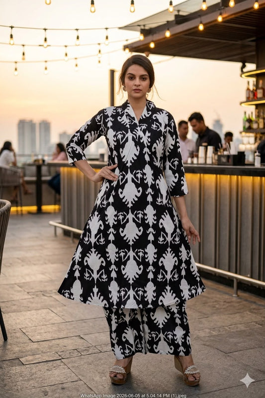 Women’s Cotton Printed Coord Set