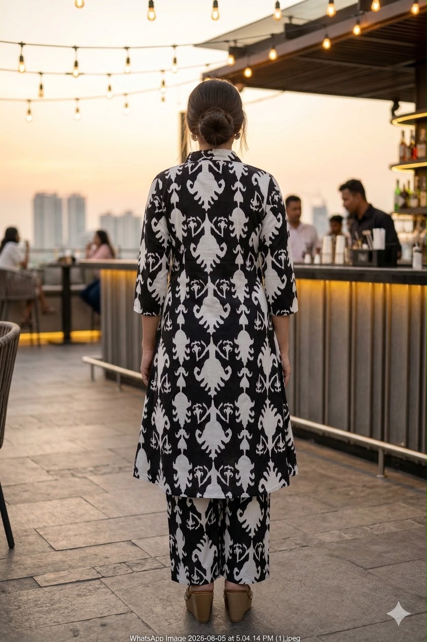 Women’s Cotton Printed Coord Set